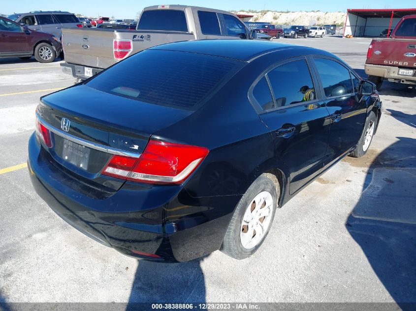 2013 HONDA CIVIC LX - 2HGFB2F58DH560595