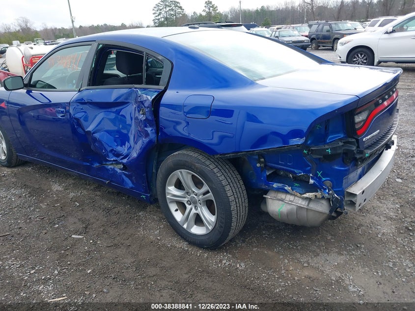 VIN 2C3CDXBG7KH657787 2019 DODGE CHARGER SXT RWD
