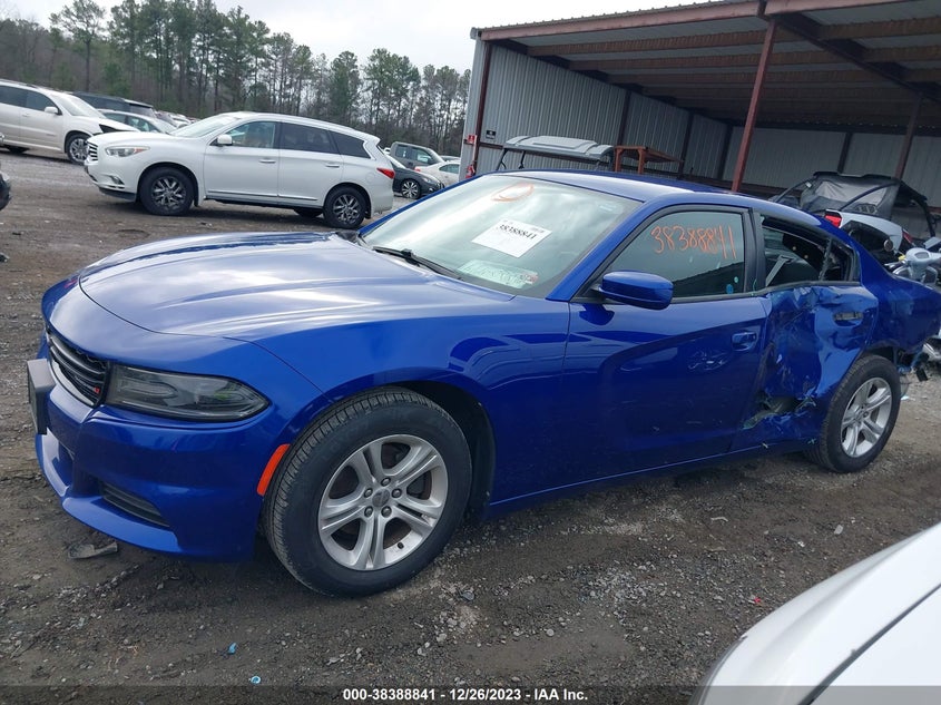 VIN 2C3CDXBG7KH657787 2019 DODGE CHARGER SXT RWD