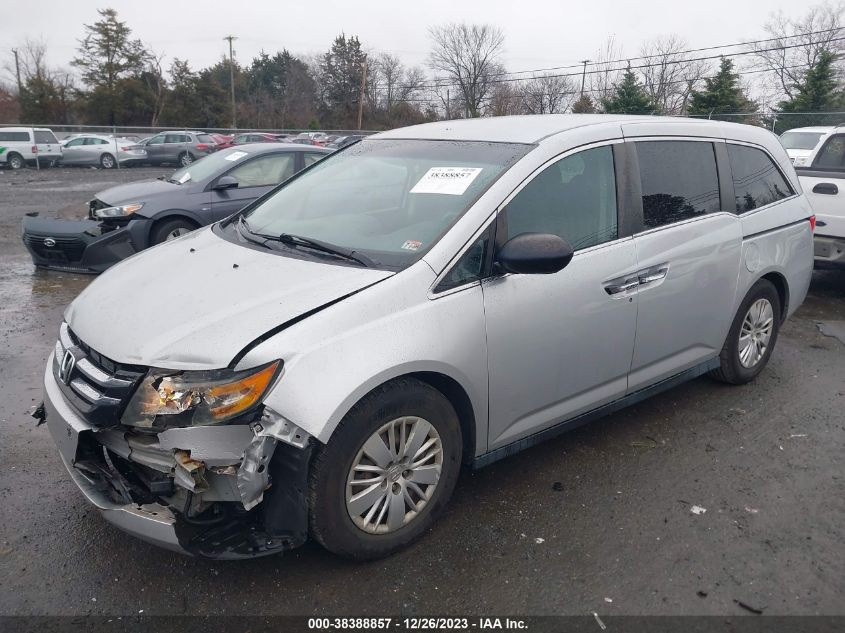 2014 HONDA ODYSSEY LX - 5FNRL5H21EB044969
