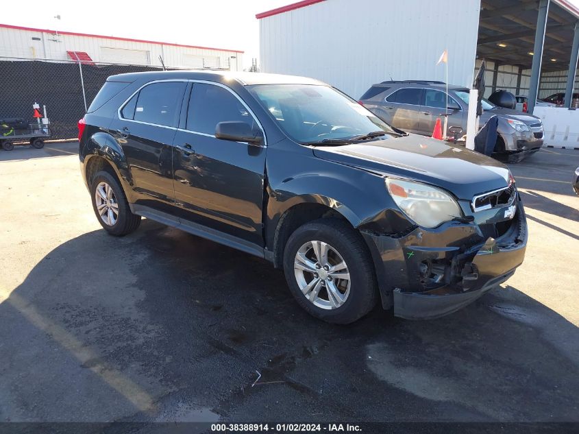 2013 CHEVROLET EQUINOX LS - 2GNALBEK1D6307845