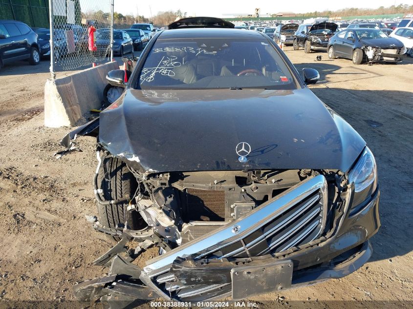 2018 MERCEDES-BENZ S 560 4MATIC WDDUG8GB1JA421343