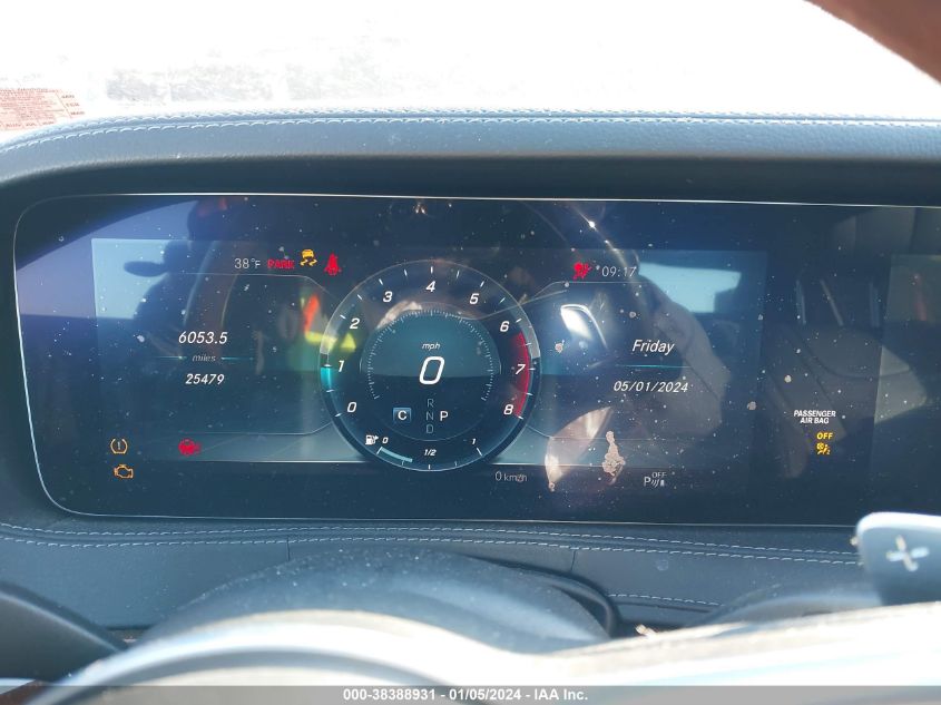 2018 MERCEDES-BENZ S 560 4MATIC WDDUG8GB1JA421343