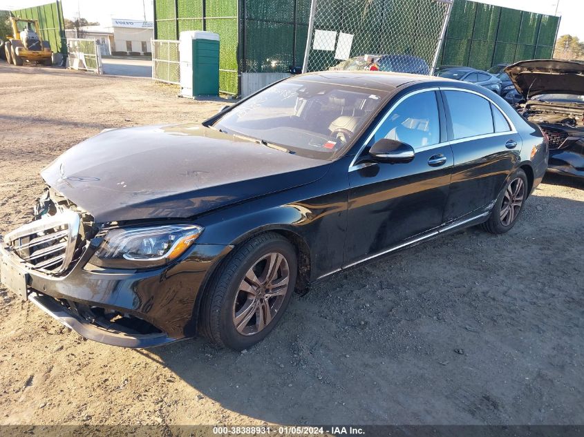 2018 MERCEDES-BENZ S 560 4MATIC WDDUG8GB1JA421343