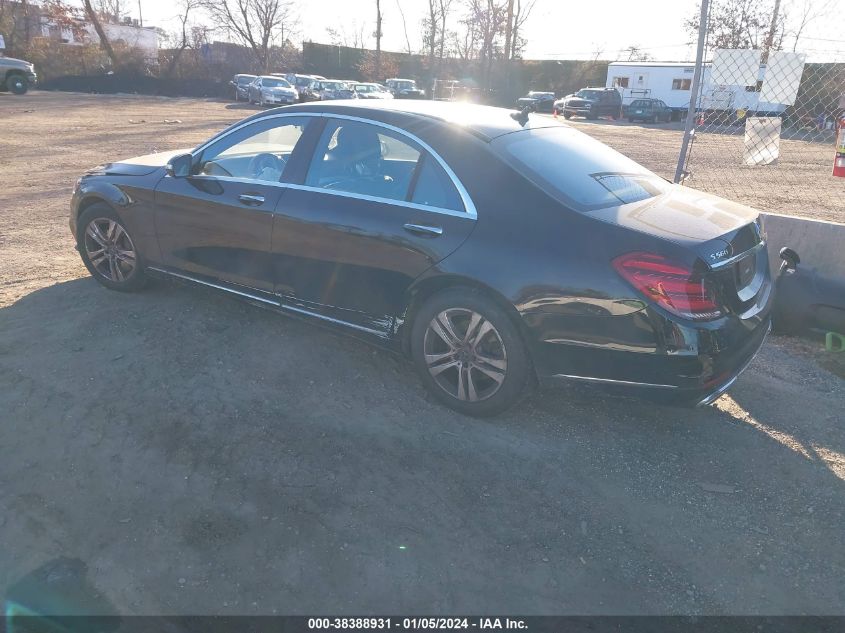 2018 MERCEDES-BENZ S 560 4MATIC WDDUG8GB1JA421343