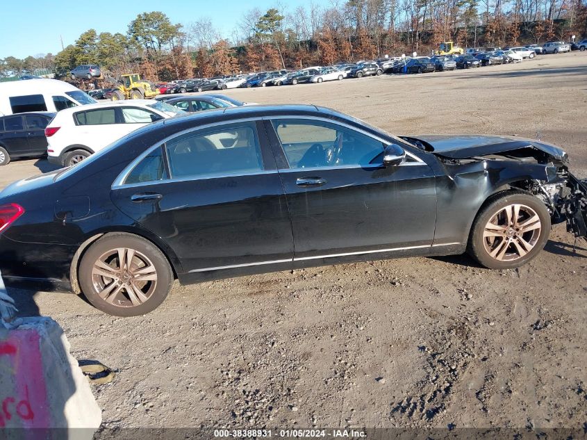 2018 MERCEDES-BENZ S 560 4MATIC WDDUG8GB1JA421343