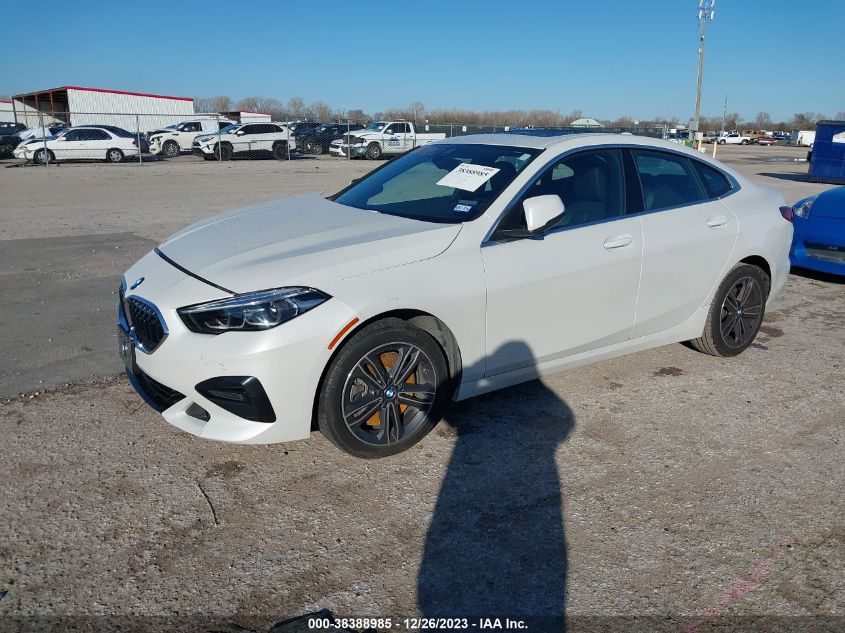 2022 BMW 228I GRAN COUPE SDRIVE - WBA53AK00N7K10688