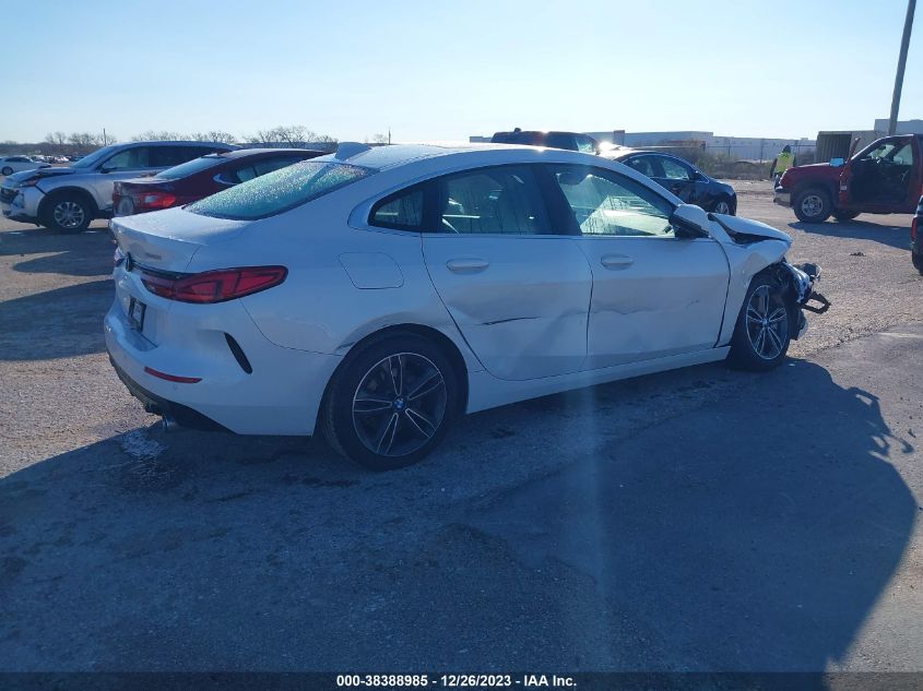 2022 BMW 228I GRAN COUPE SDRIVE - WBA53AK00N7K10688