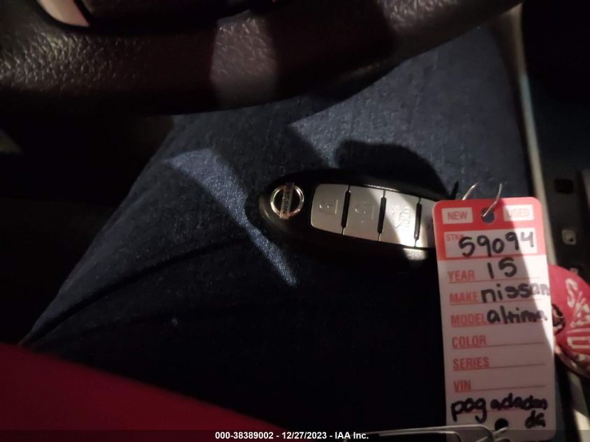 2015 NISSAN ALTIMA 2.5 S - 1N4AL3AP1FN379181
