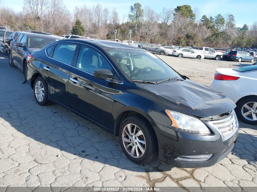 2013 NISSAN SENTRA S - 3N1AB7AP4DL687370