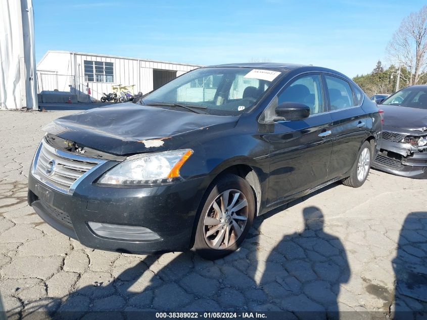 2013 NISSAN SENTRA S - 3N1AB7AP4DL687370