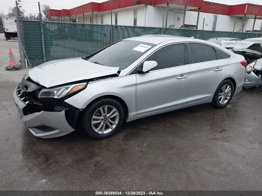 2017 HYUNDAI SONATA - 5NPE24AF2HH587178