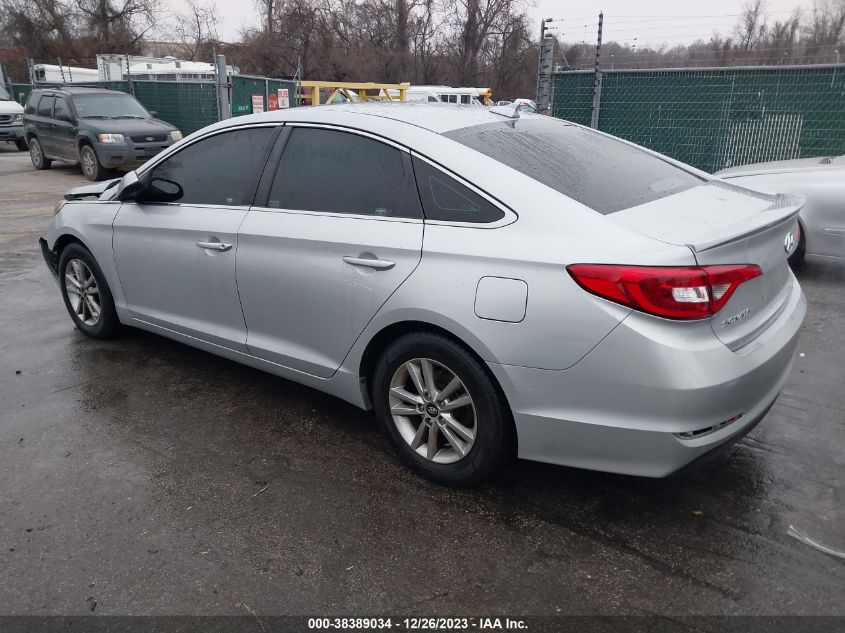 2017 HYUNDAI SONATA - 5NPE24AF2HH587178