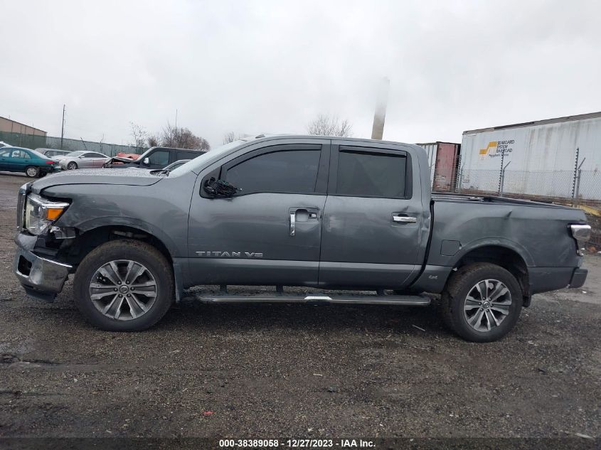 2019 NISSAN TITAN SV/PLATINUM/PRO-4X/PLATIN - 1N6AA1E58KN531526