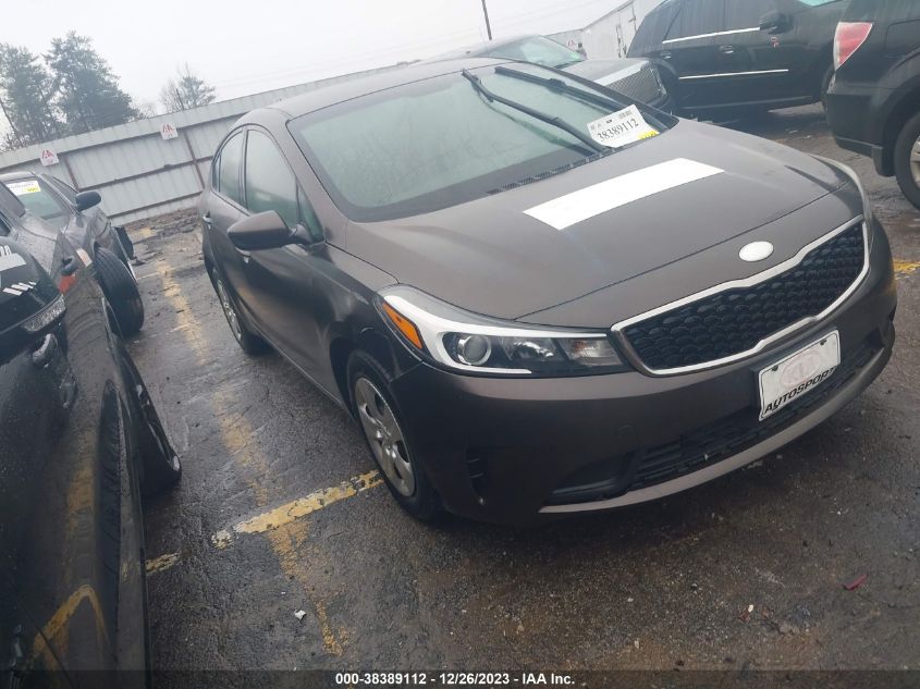 2018 KIA FORTE LX - 3KPFK4A70JE221565
