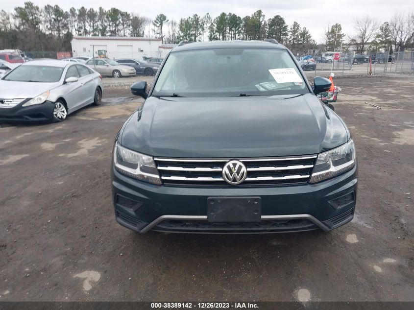 2019 VOLKSWAGEN TIGUAN 2.0T S - 3VV0B7AXXKM041669