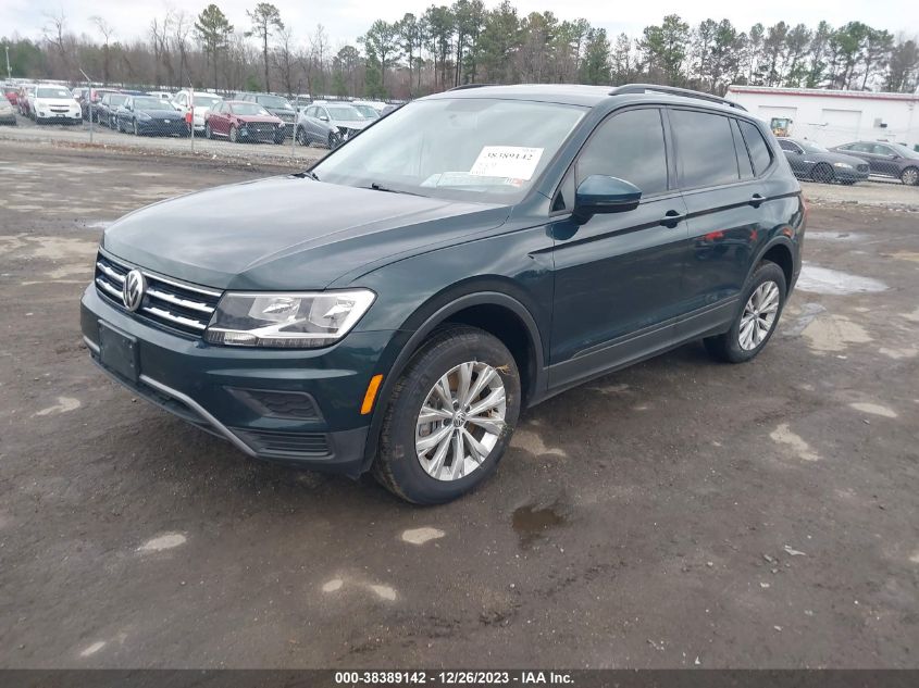 2019 VOLKSWAGEN TIGUAN 2.0T S - 3VV0B7AXXKM041669