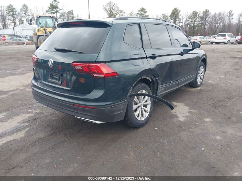 2019 VOLKSWAGEN TIGUAN 2.0T S - 3VV0B7AXXKM041669