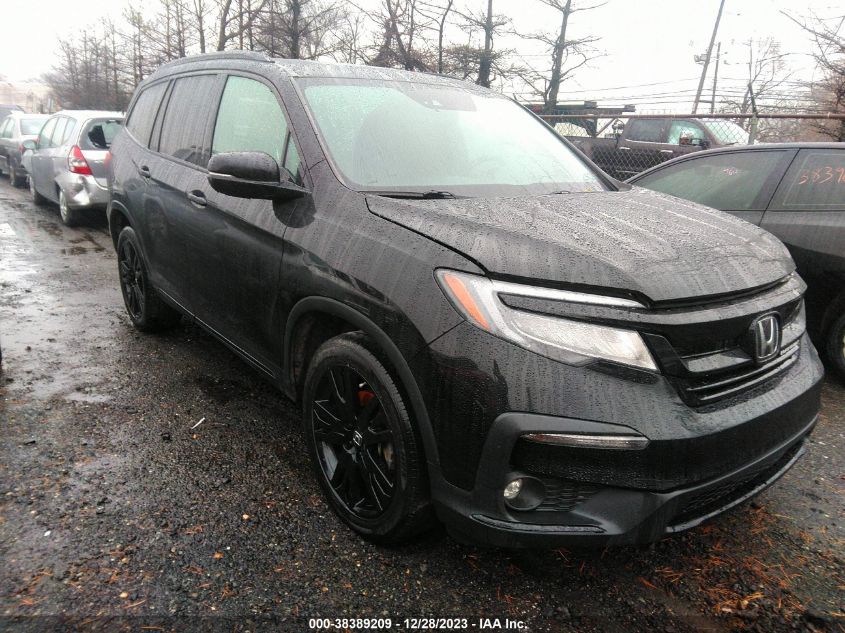 5FNYF6H71MB040021 HONDA PILOT BLACK 2021