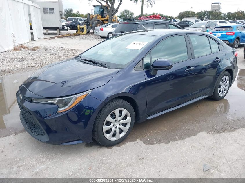 2021 TOYOTA COROLLA LE - 5YFEPMAE9MP223961