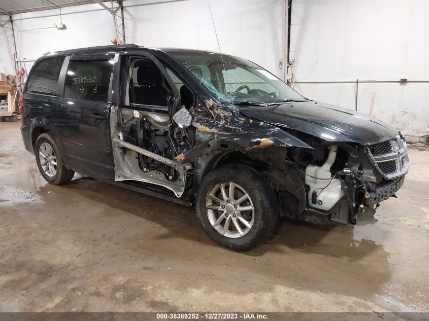 2014 DODGE GRAND CARAVAN SXT - 2C4RDGCG6ER128267