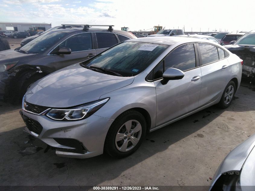 2016 CHEVROLET CRUZE LS - 1G1BC5SM1G7320788
