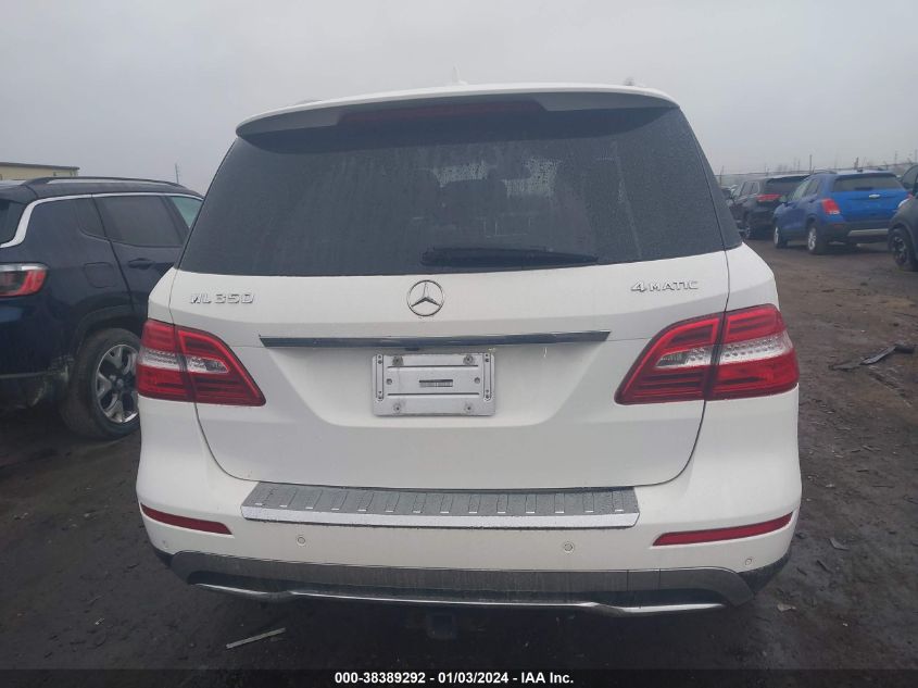 2015 MERCEDES-BENZ ML 350 4MATIC 4JGDA5HB3FA509869