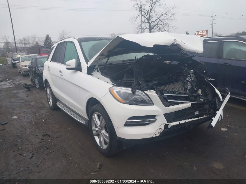 2015 MERCEDES-BENZ ML 350 4MATIC - 4JGDA5HB3FA509869