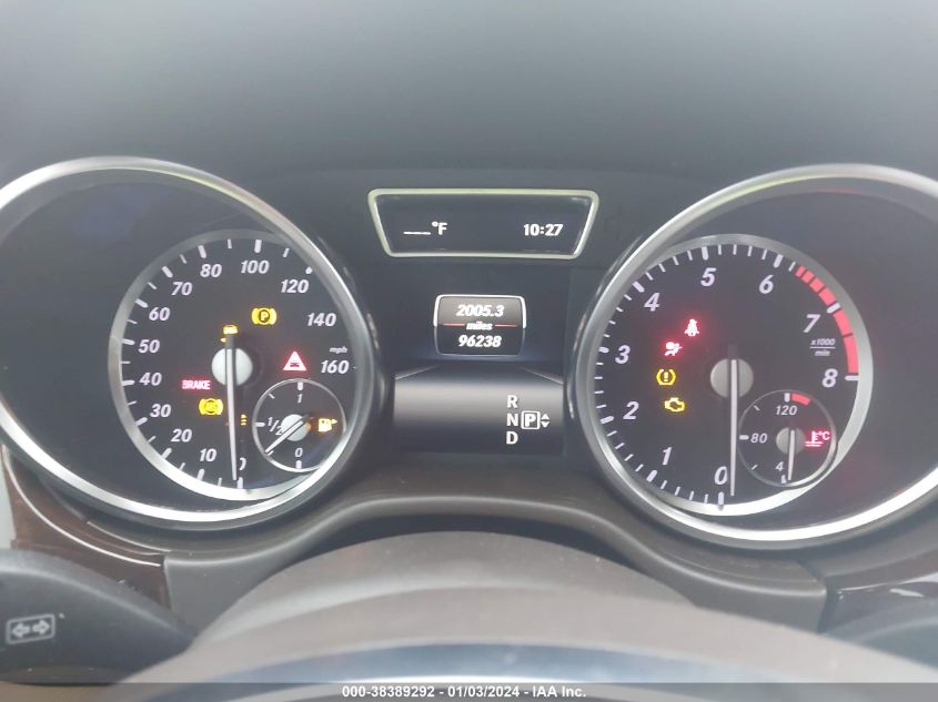 2015 MERCEDES-BENZ ML 350 4MATIC 4JGDA5HB3FA509869