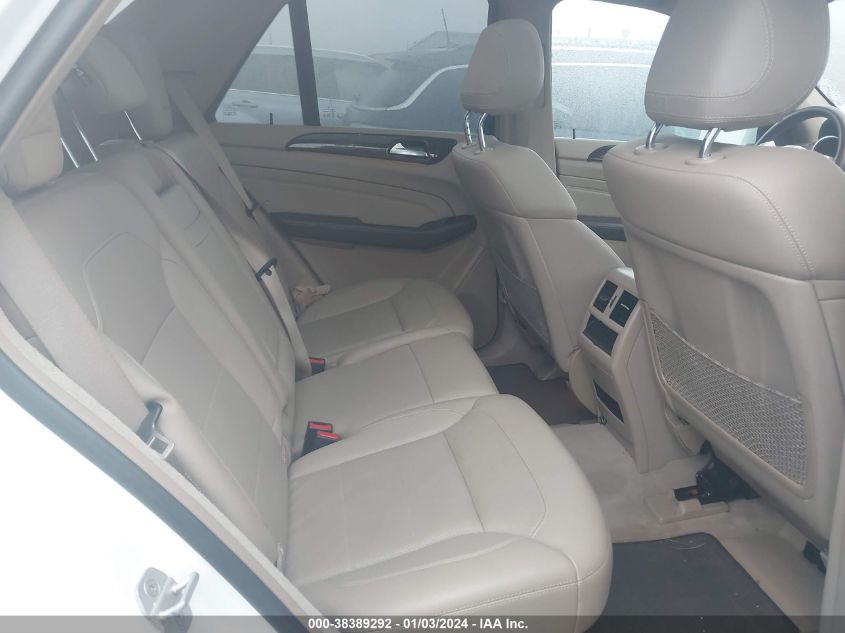 2015 MERCEDES-BENZ ML 350 4MATIC 4JGDA5HB3FA509869