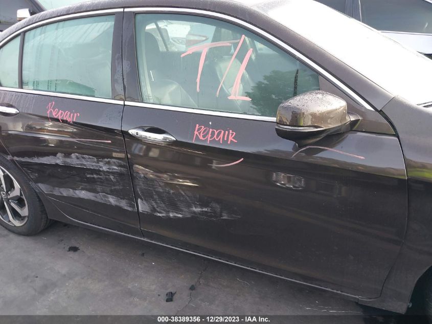 2017 HONDA ACCORD EXL - 1HGCR3F80HA022072