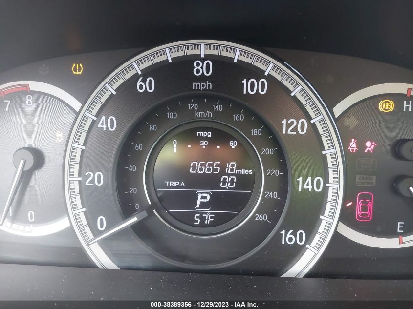 2017 HONDA ACCORD EXL - 1HGCR3F80HA022072