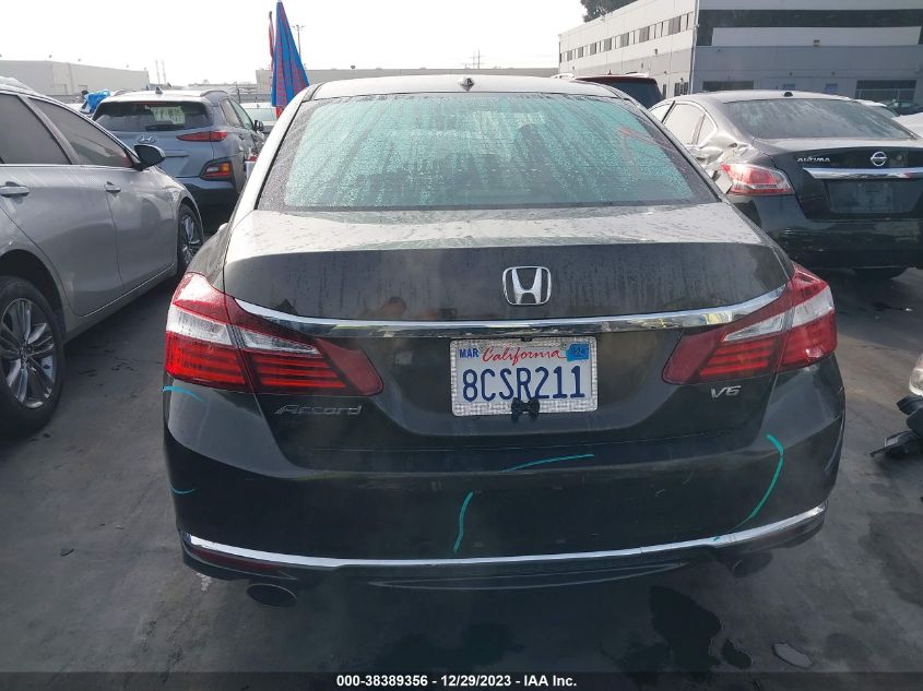 2017 HONDA ACCORD EXL - 1HGCR3F80HA022072