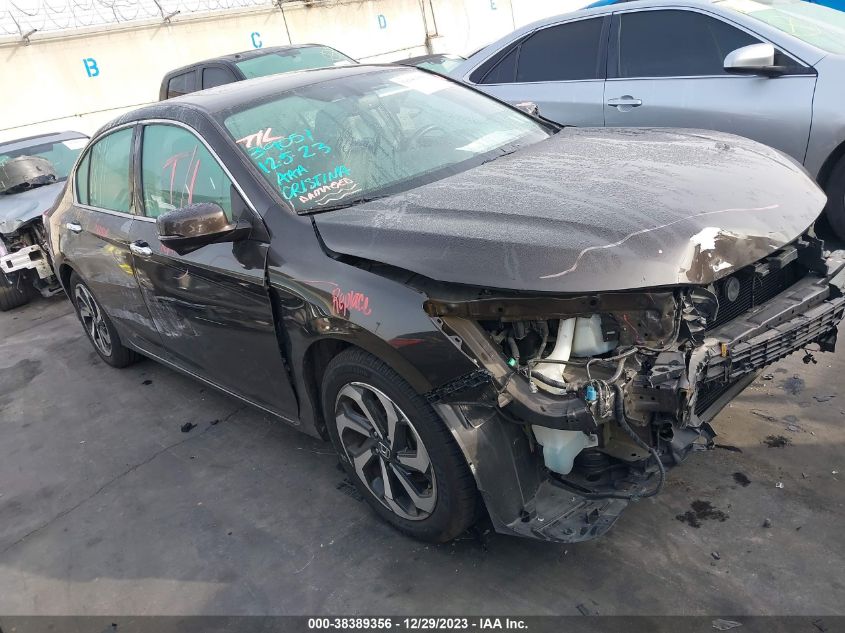 2017 HONDA ACCORD EXL - 1HGCR3F80HA022072