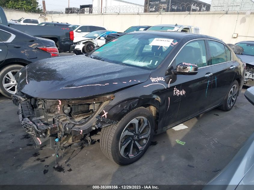 2017 HONDA ACCORD EXL - 1HGCR3F80HA022072
