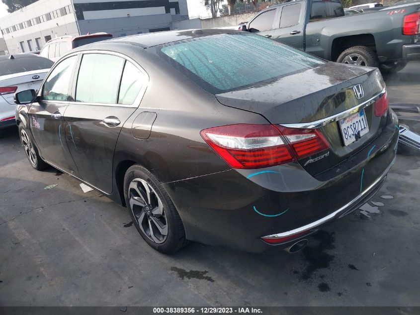 2017 HONDA ACCORD EXL - 1HGCR3F80HA022072