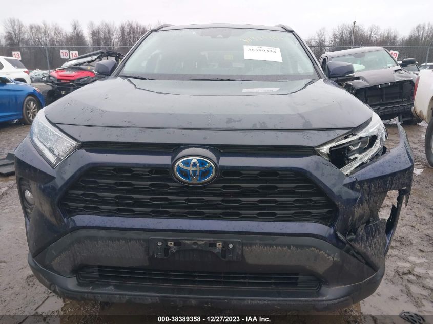 2021 TOYOTA RAV4 HYBRID XLE - 2T3RWRFV8MW120031