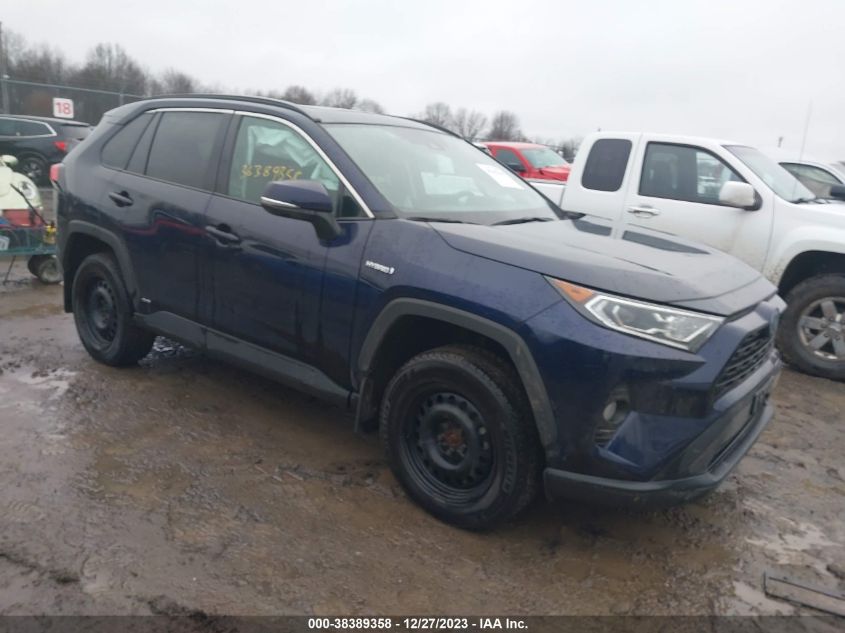 2021 TOYOTA RAV4 HYBRID XLE - 2T3RWRFV8MW120031