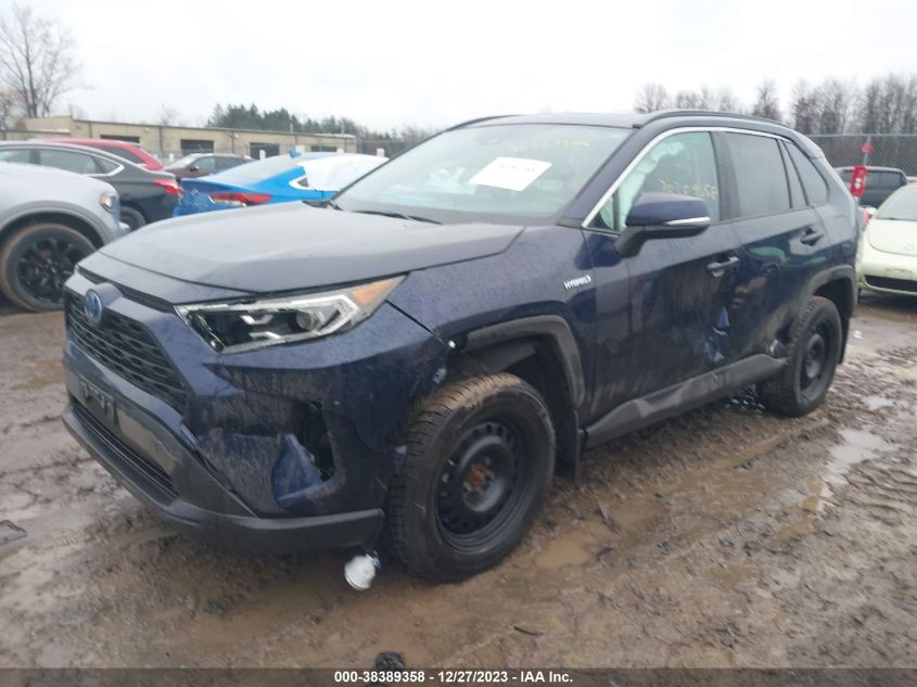 2021 TOYOTA RAV4 HYBRID XLE - 2T3RWRFV8MW120031