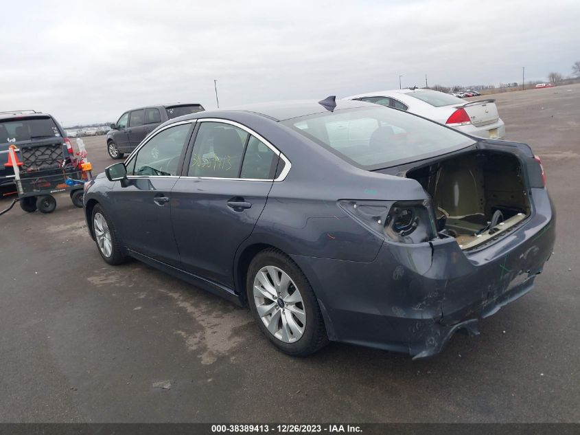 2016 SUBARU LEGACY 2.5I PREMIUM - 4S3BNBC67G3030224
