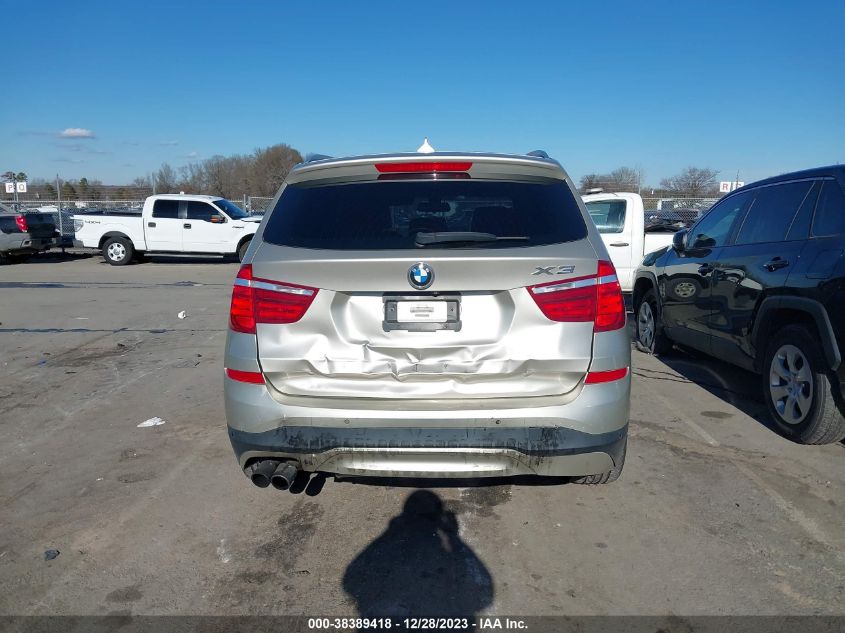 2015 BMW X3 XDRIVE35I - 5UXWX7C50F0K35138