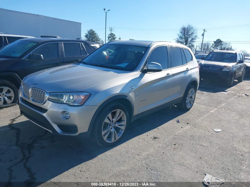 2015 BMW X3 XDRIVE35I - 5UXWX7C50F0K35138