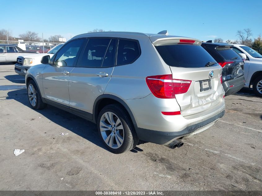 2015 BMW X3 XDRIVE35I - 5UXWX7C50F0K35138