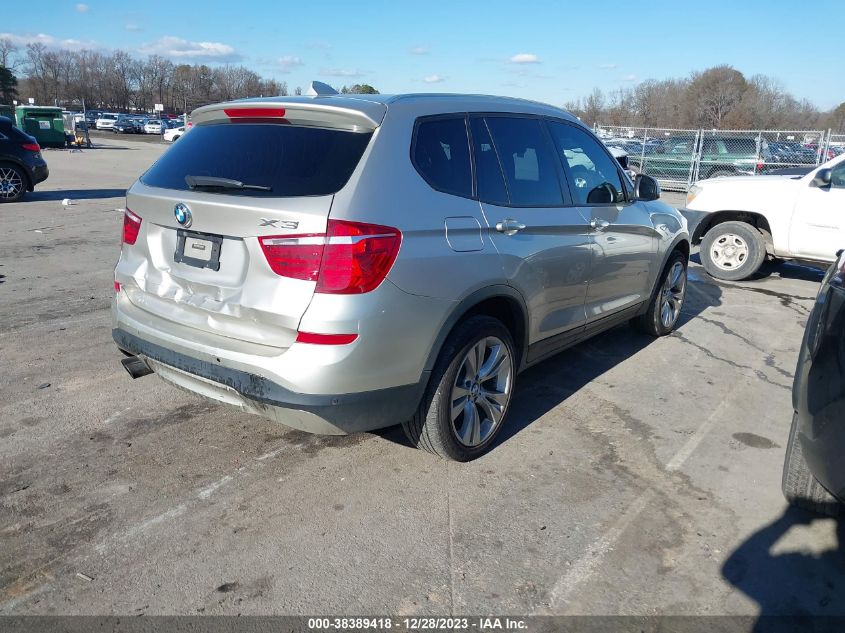 2015 BMW X3 XDRIVE35I - 5UXWX7C50F0K35138