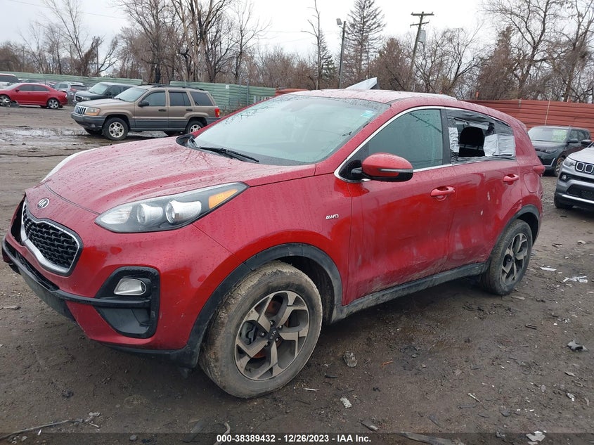 VIN KNDPMCACXM7932569 2021 KIA SPORTAGE LX