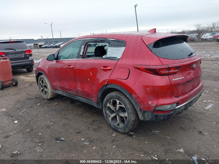 VIN KNDPMCACXM7932569 2021 KIA SPORTAGE LX