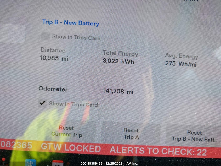 VIN 5YJ3E1EB6JF082365 2018 TESLA MODEL 3