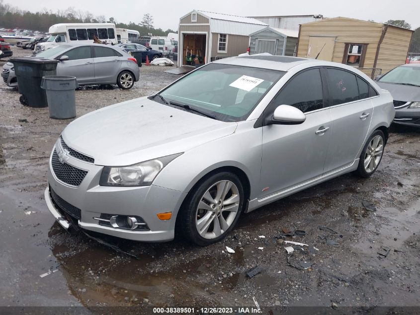 2014 CHEVROLET CRUZE LTZ - 1G1PG5SB0E7292990