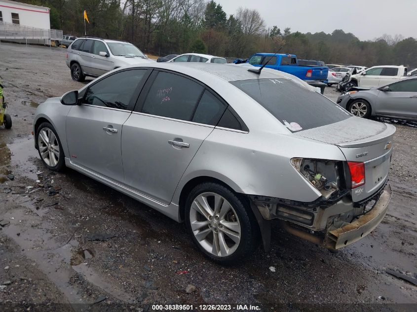 2014 CHEVROLET CRUZE LTZ - 1G1PG5SB0E7292990