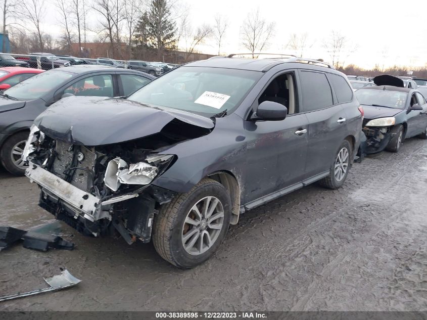 2014 NISSAN PATHFINDER SV - 5N1AR2MM6EC735411